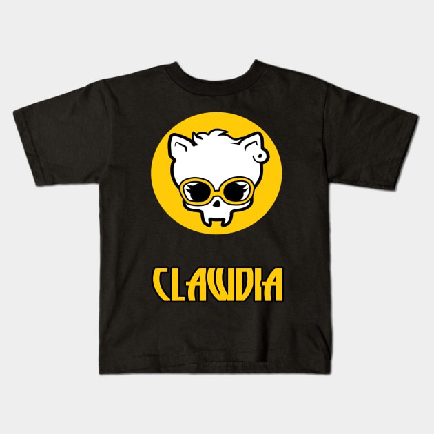 Clawdia - Monster High Kids T-Shirt by Specialstace83